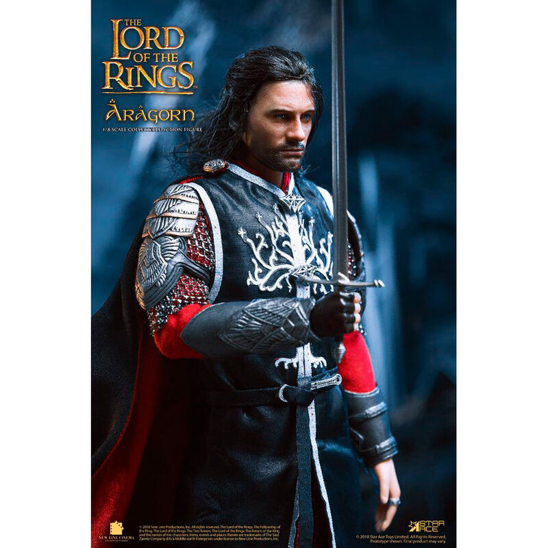 Real Master Aragorn El Señor de los Anillos 23cm