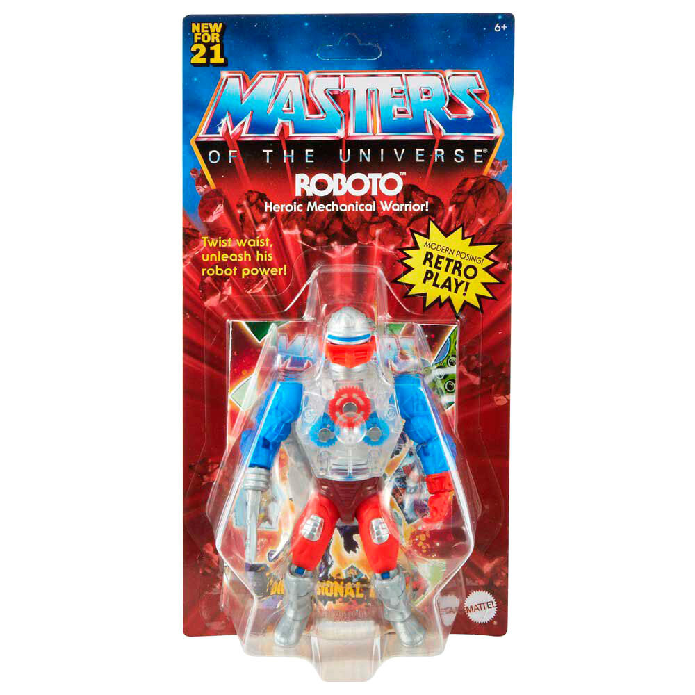 Figura Roboto Masters of the Universe Origins 14cm de MATTEL - Frikibase.com