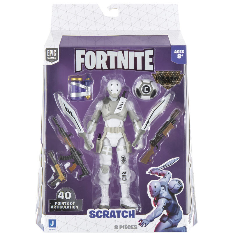 Figura Scratch Legendary Series Fortnite 15cm de JAZWARES - Frikibase.com