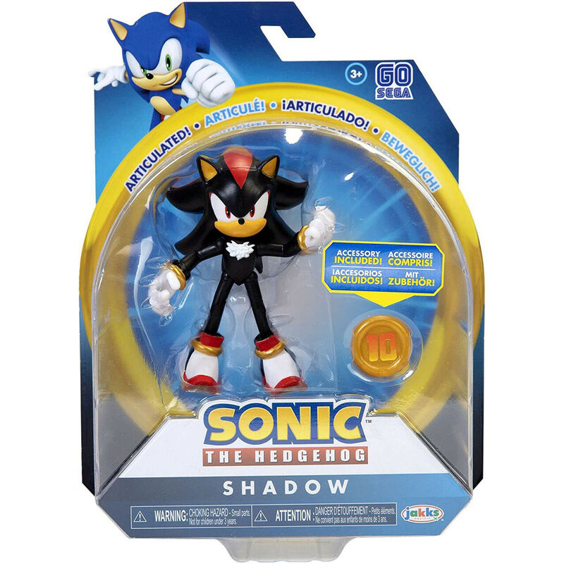 Figura Shadow Sonic The Hedgehog 10cm de JAKKS PACIFIC - Frikibase.com