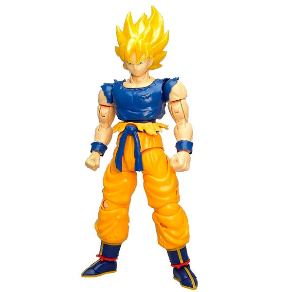 Figura Son Goku Super Saiyan Model Kit Dragon Ball Z 15cm de BANDAI HOBBY - Frikibase.com