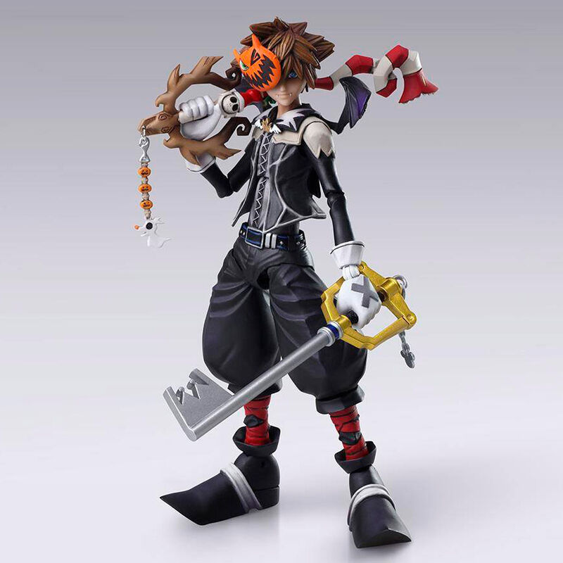 Figura Sora Halloween Town Ver. Kingdom Hearts II Bring Arts Disney 15cm de SQUARE-ENIX - Frikibase.com