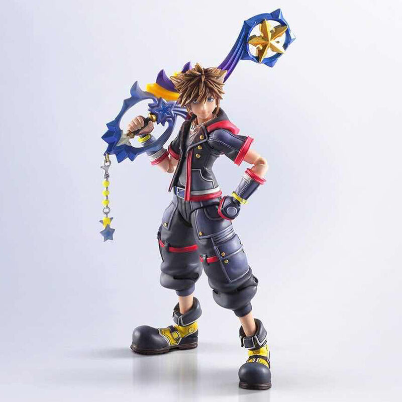 Figura Sora Kingdom Hearts III Bring Arts Disney 15cm de SQUARE-ENIX - Frikibase.com