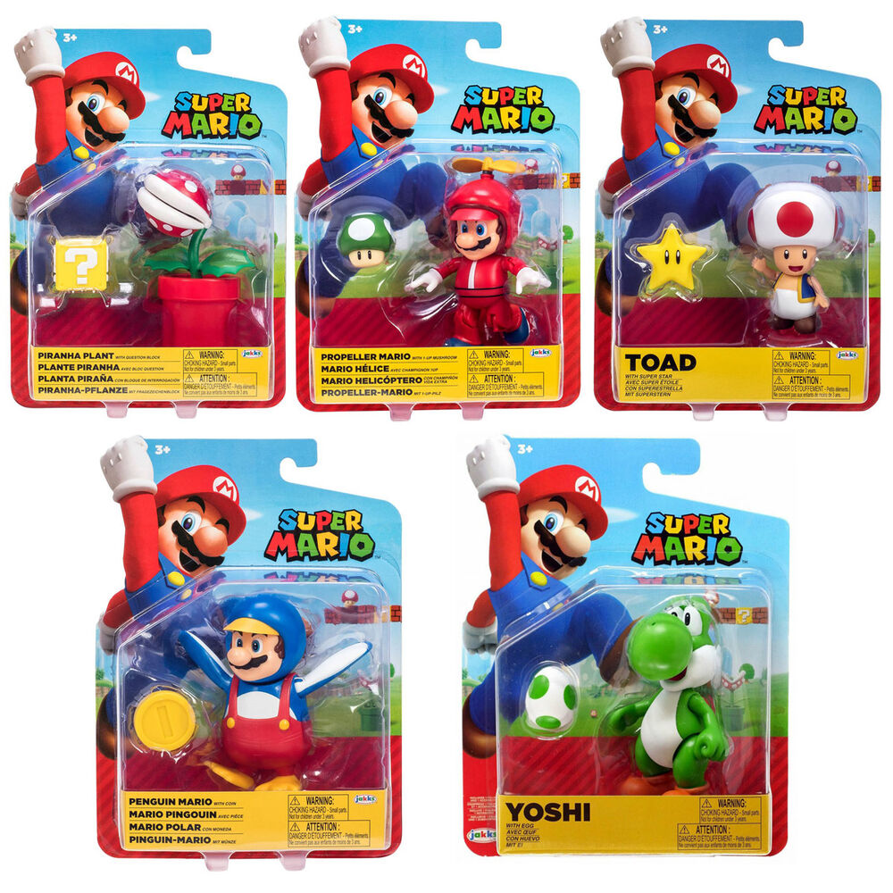 Figura Super Mario Nintendo 10cm surtido de JAKKS PACIFIC - Frikibase.com