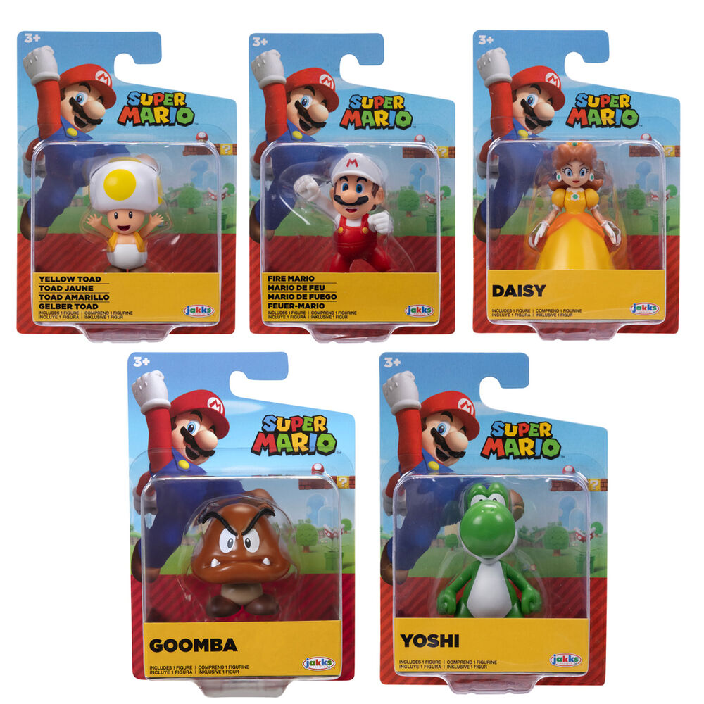 Figura Super Mario Wave 34 Super Mario Nintendo 6cm surtido de JAKKS PACIFIC - Frikibase.com