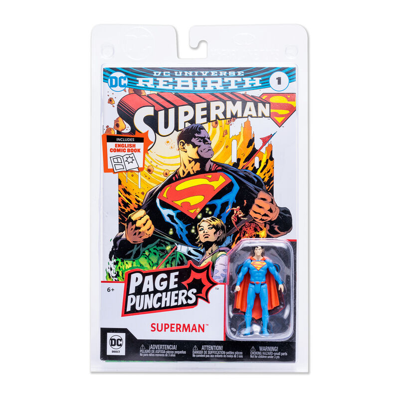 Superman + Comic Rebirth Superman DC Comics 7cm