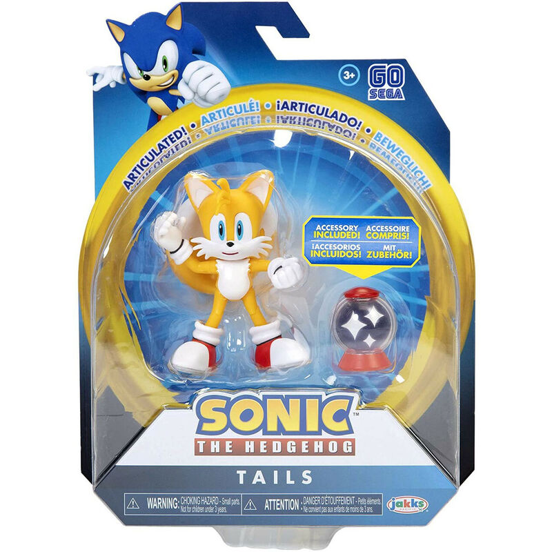 Figura Tails Sonic The Hedgehog 9cm de JAKKS PACIFIC - Frikibase.com