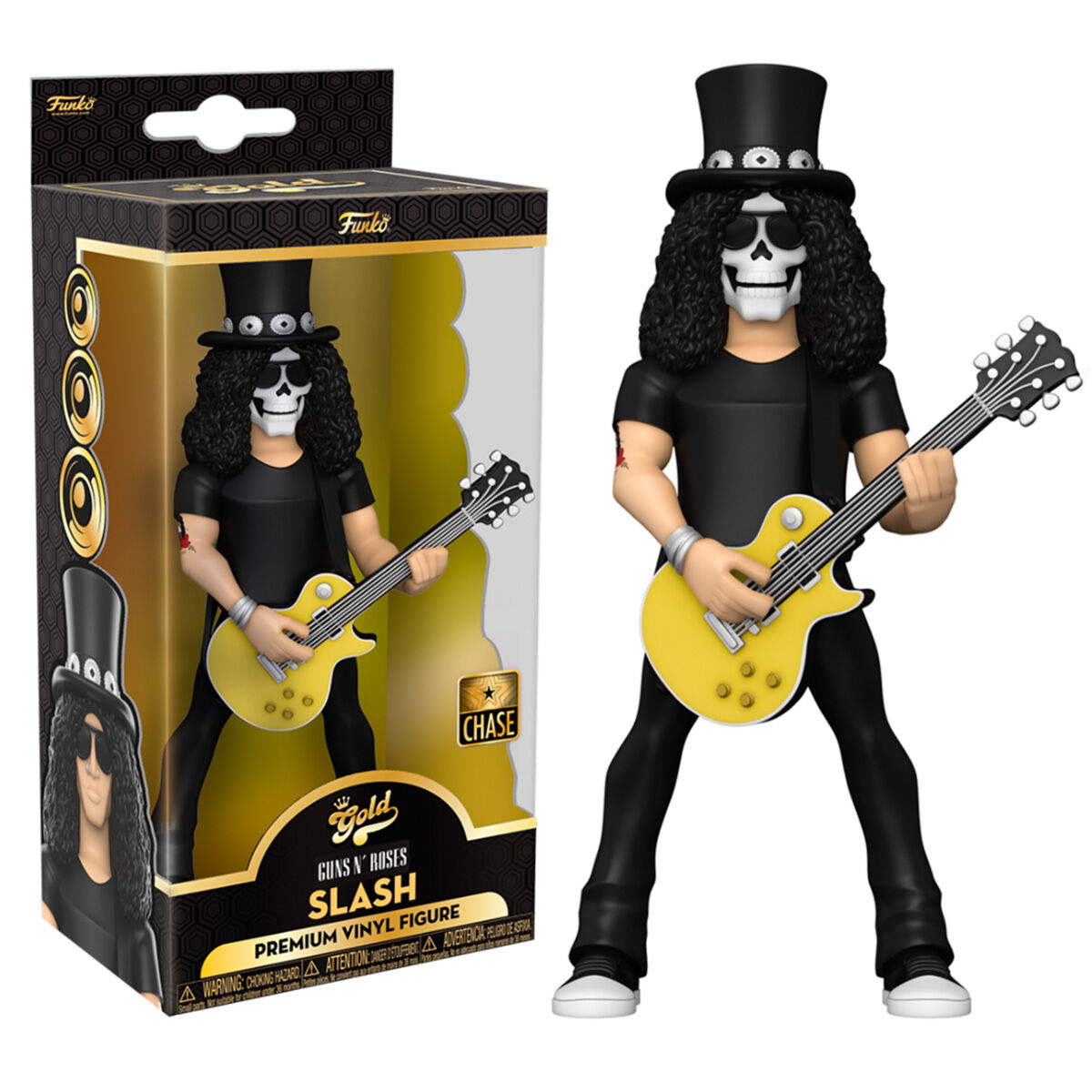 Figura Vinyl Gold Guns N Roses Slash Chase de FUNKO - Frikibase.com