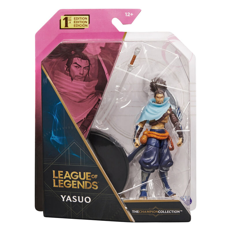 Figura Yasuo League of Legends 10cm de SPIN MASTER - Frikibase.com