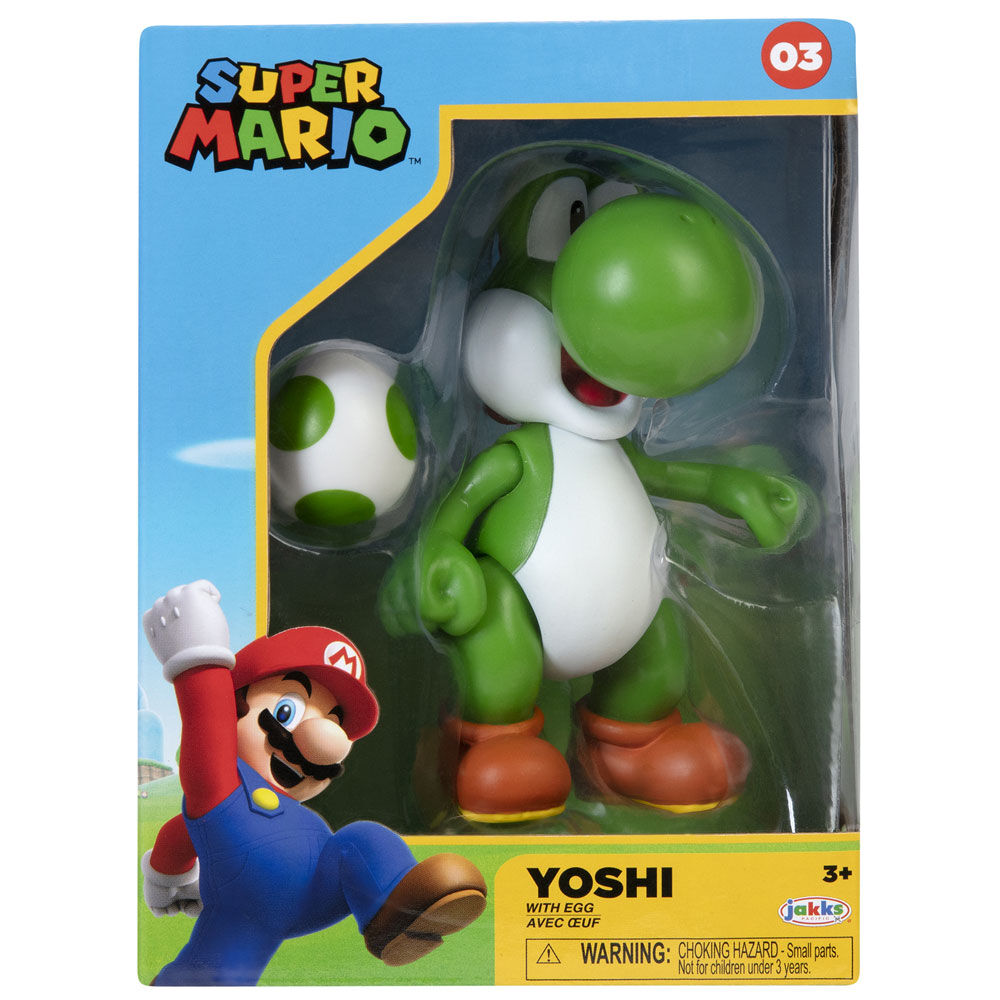 Figura Yoshi Super Mario Bros 10cm de JAKKS PACIFIC - Frikibase.com