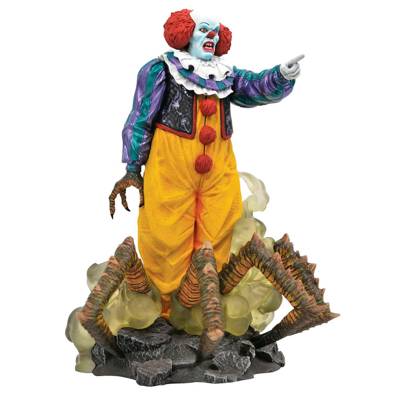 Figura diorama Pennywise It 1990 23cm de DIAMOND SELECT - Frikibase.com