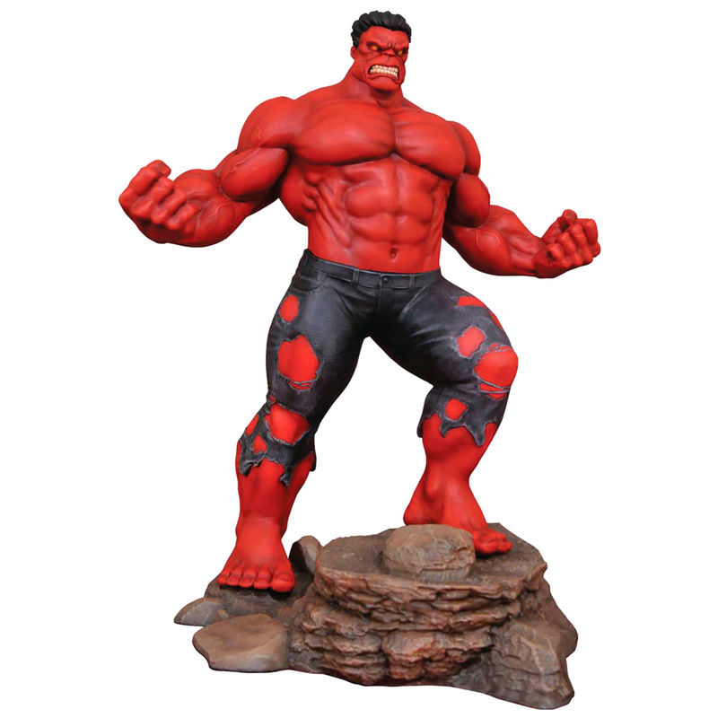 Figura diorama Red Hulk Marvel 25cm de DIAMOND SELECT - Frikibase.com