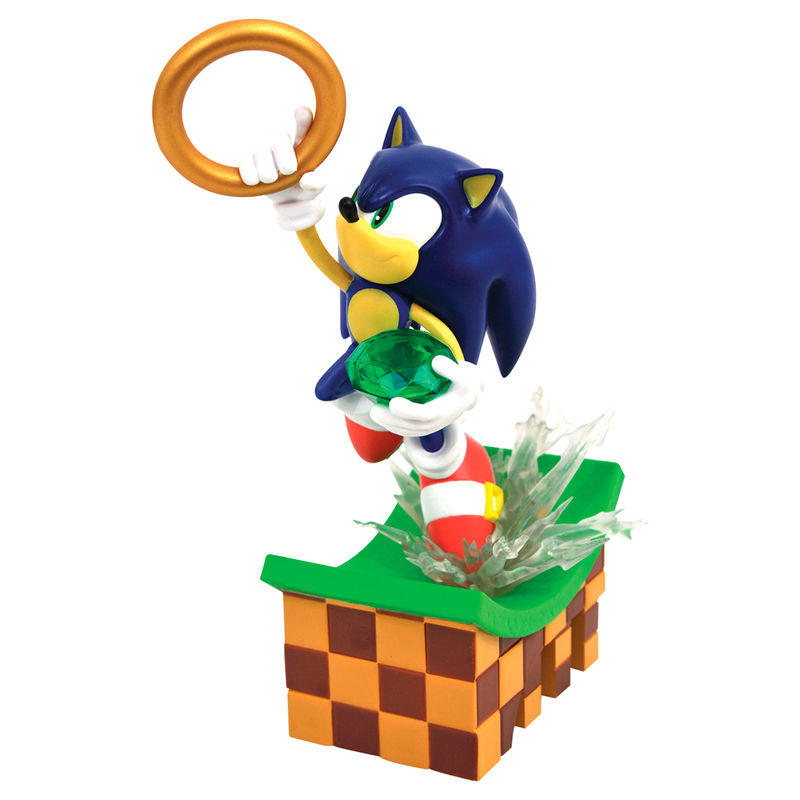 Figura diorama Sonic Sonic The Hedgehog 23cm de DIAMOND SELECT - Frikibase.com