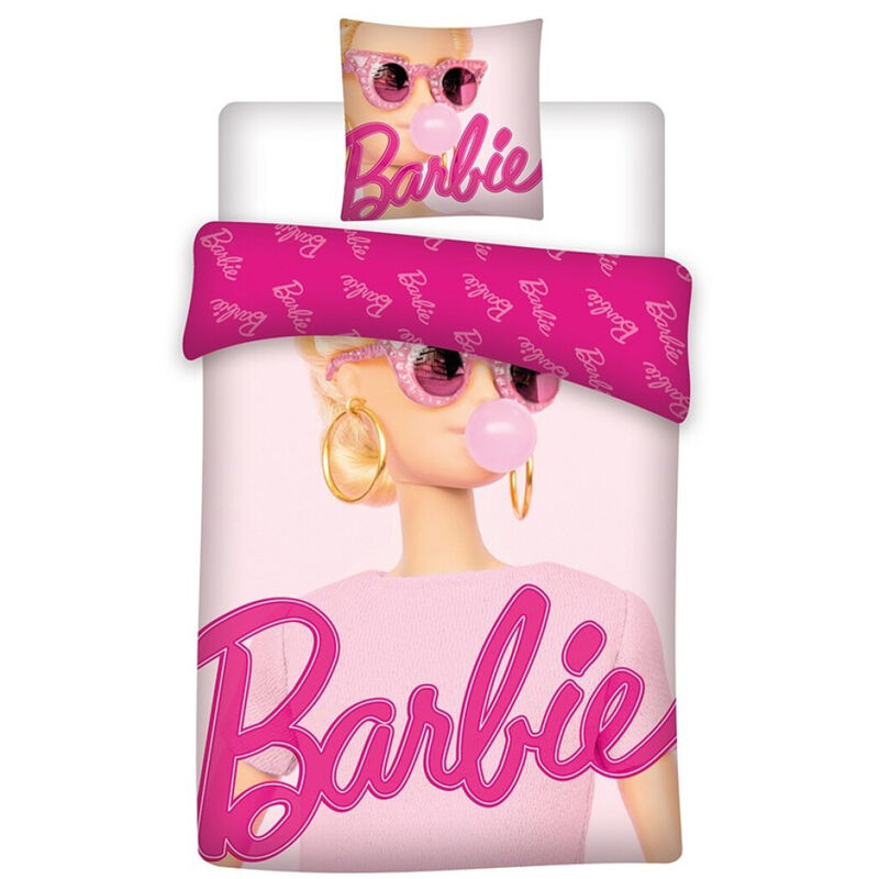 Funda nordica Barbie cama 90 algodon