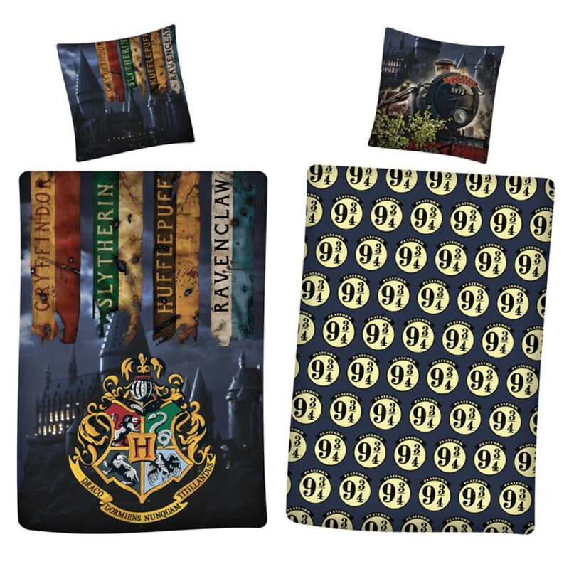 Funda nordica Harry Potter cama 90 algodon de WARNER BROS. - Frikibase.com