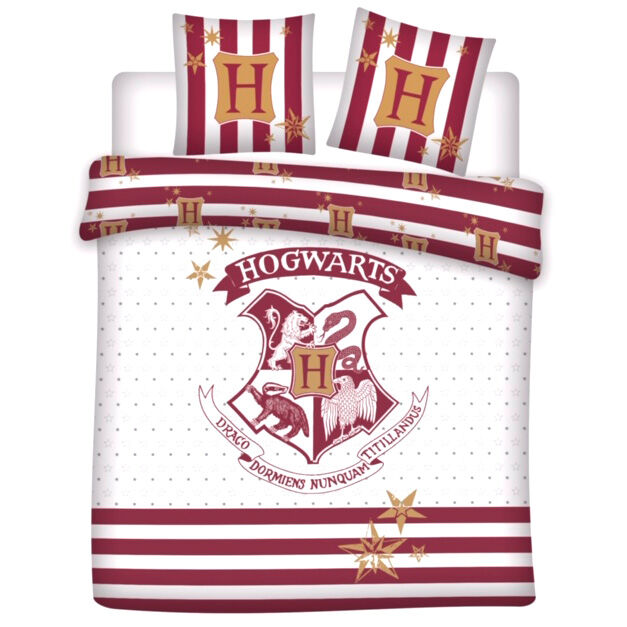 Funda nordica Hogwarts Harry Potter algodon cama 135cm de WARNER BROS. - Frikibase.com