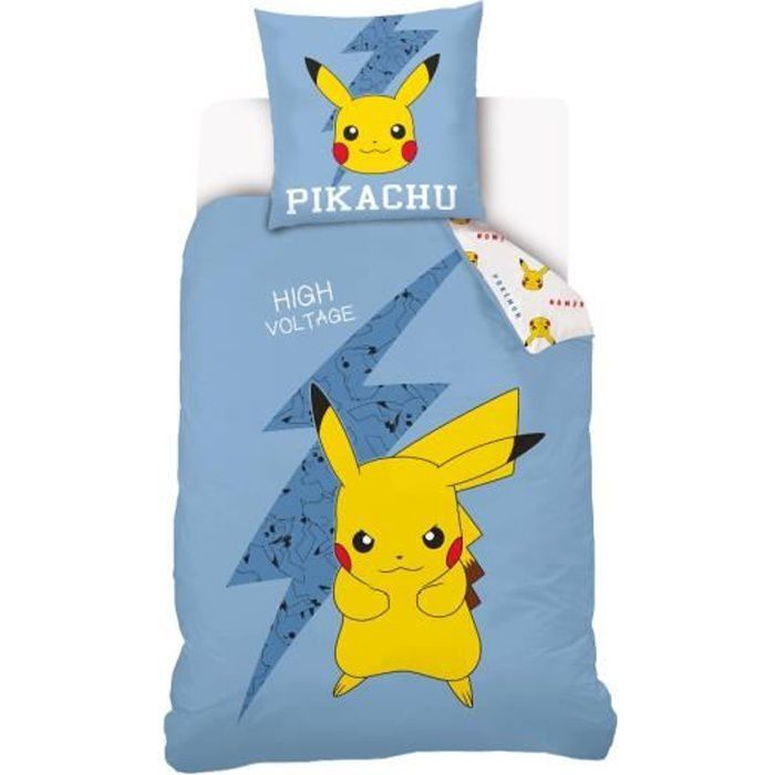 Funda nordica Premium Pikachu Pokemon cama 90 algodon de NINTENDO - Frikibase.com