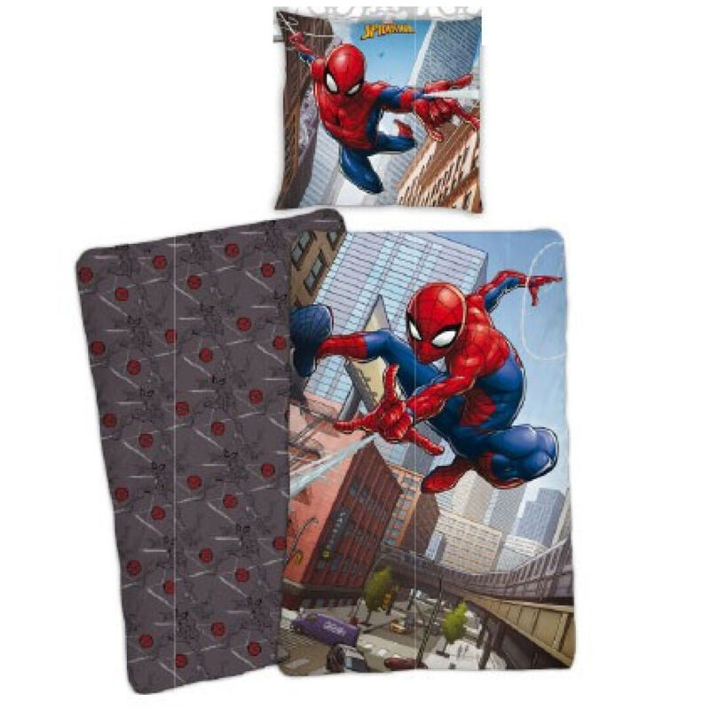 Funda nordica Spiderman Marvel cama 90cm algodon