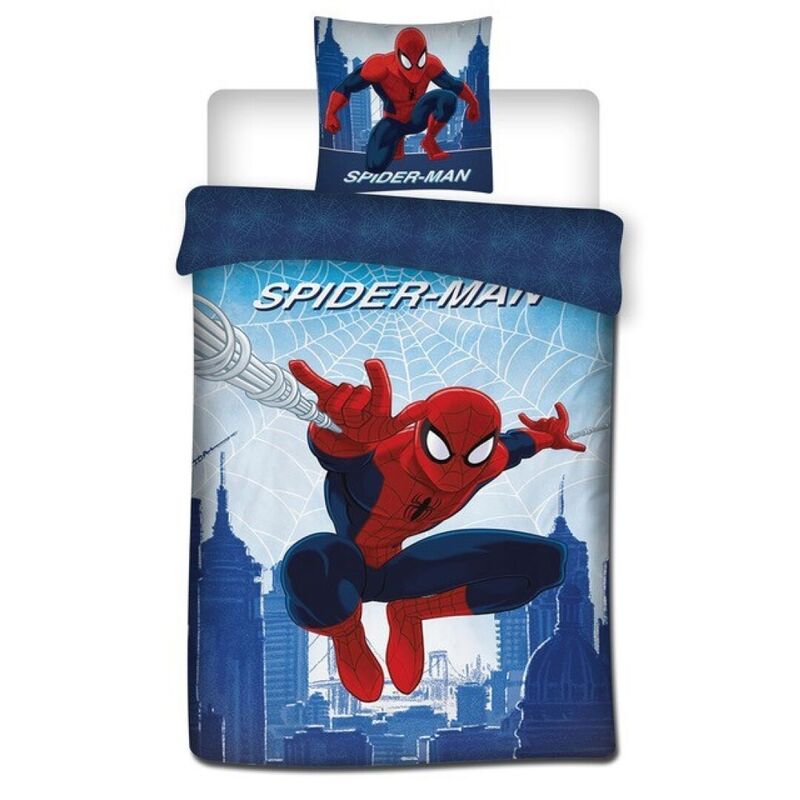 Funda nordica Spiderman Marvel cama 90cm microfibra
