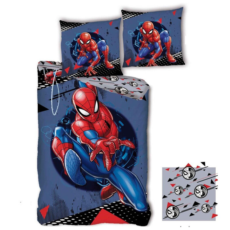 Funda nordica Spiderman Marvel cama 90cm microfibra