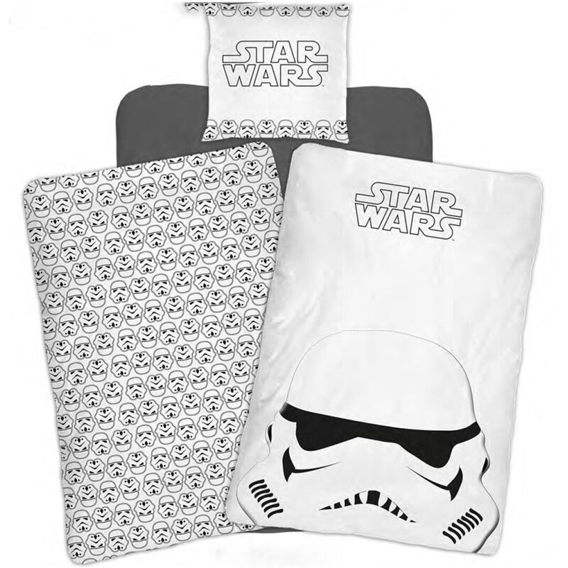 Funda nordica Stormtrooper Star Wars cama 90cm algodon organico de DISNEY - Frikibase.com