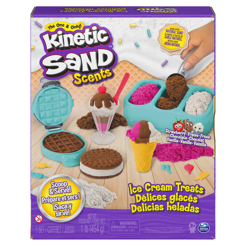 Helado y Golosinas Kinetic Sand de SPIN MASTER - Frikibase.com