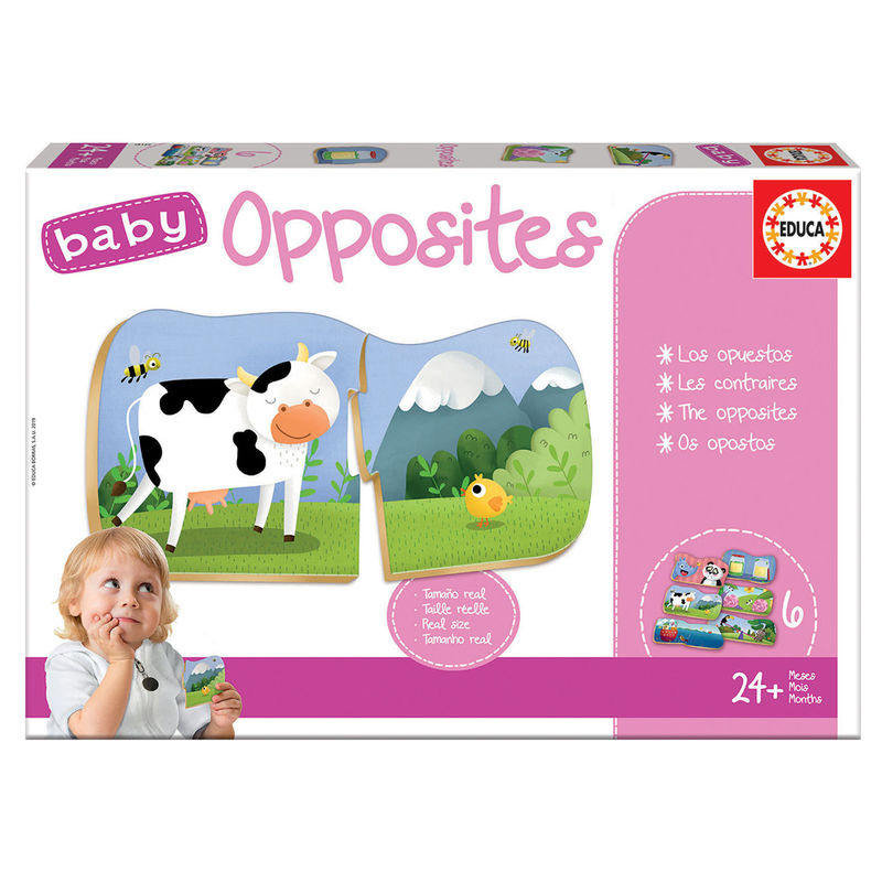 Juego Baby Opposites de EDUCA BORRAS - Frikibase.com