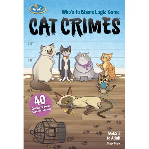 Juego Crimenes de Gatos de THINKFUN - Frikibase.com