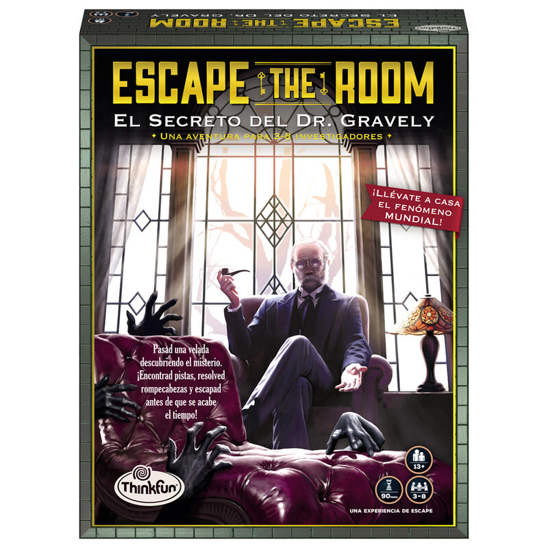 Juego El Secreto del Dr. Gravely Escape the room de THINKFUN - Frikibase.com