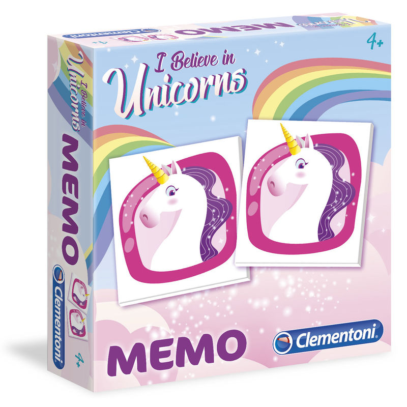 Juego Memo Unicornios de CLEMENTONI - Frikibase.com