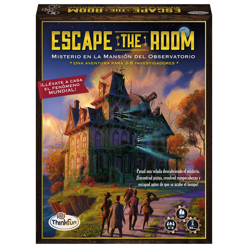 Juego Misterio en la Mansion Escape the room de THINKFUN - Frikibase.com