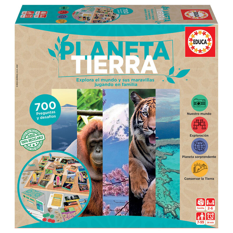 Juego Planeta Tierra de EDUCA BORRAS - Frikibase.com