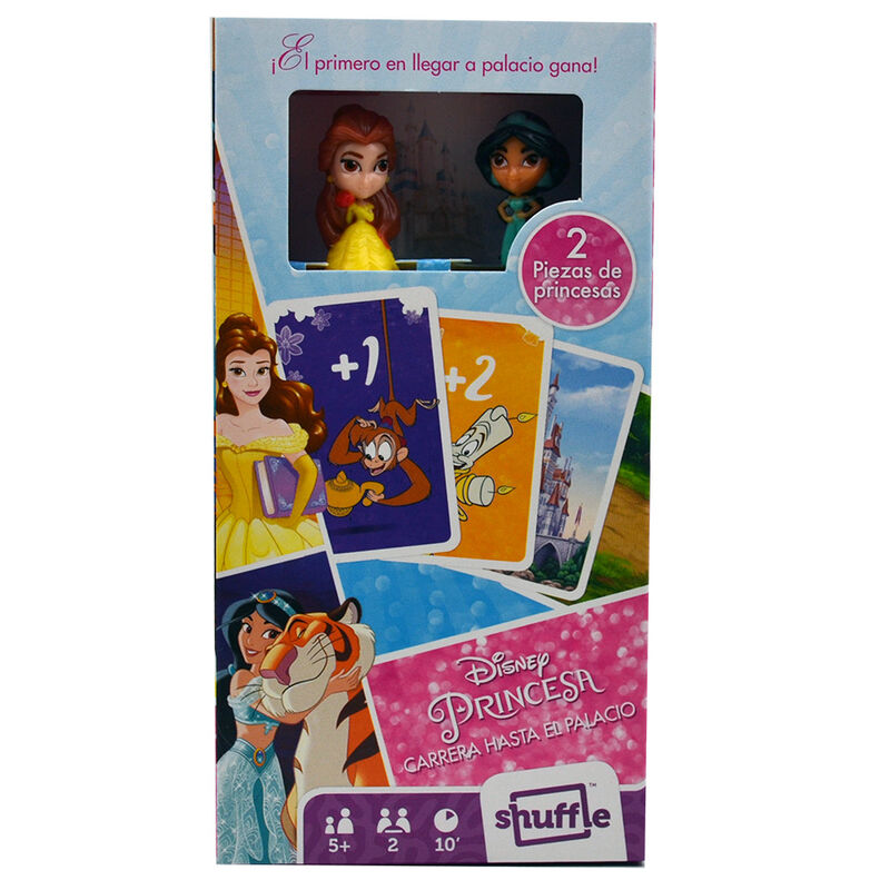 Juego cartas Carrera hasta Palacio Princesas Disney de SHUFFLE - Frikibase.com