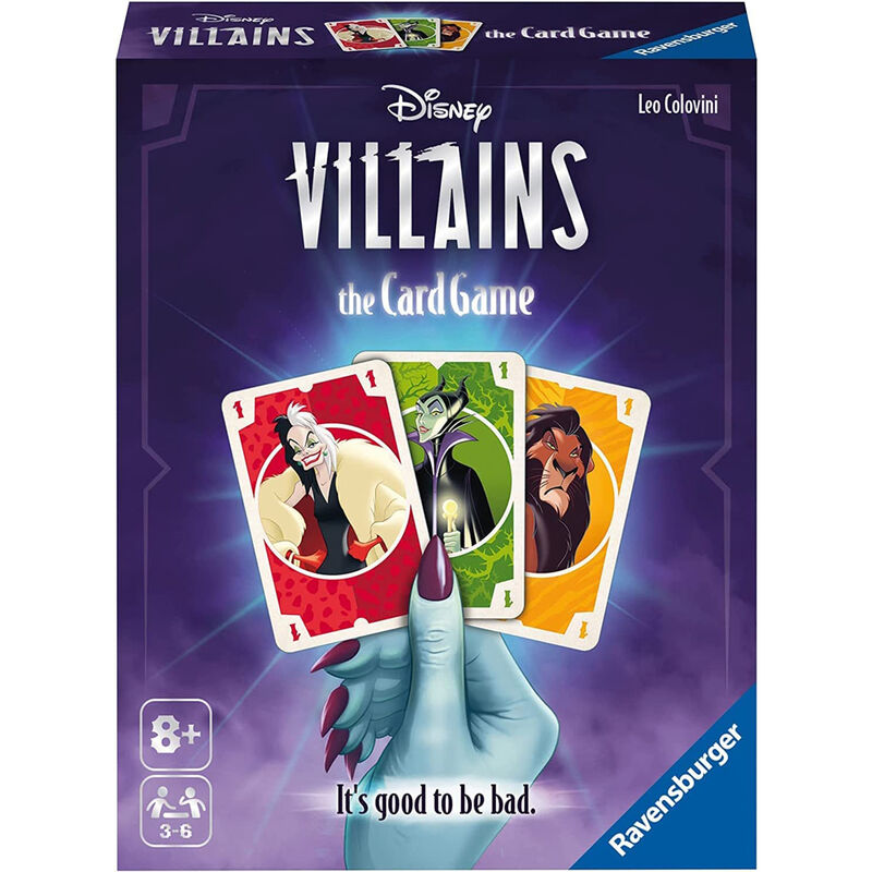 Juego de cartas Villanos Disney