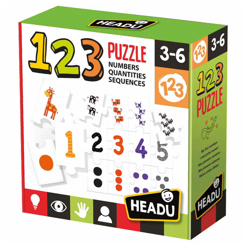 Juego educativo 123 Puzzle de HEADU - Frikibase.com