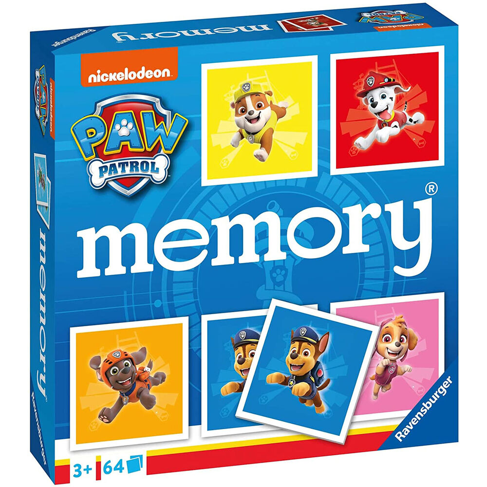 Juego memory Patrulla Canina Paw Patrol de RAVENSBURGER - Frikibase.com