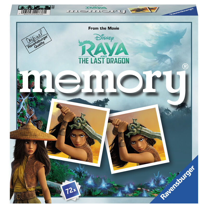 Juego memory Raya y el Ultimo Dragon Disney de RAVENSBURGER - Frikibase.com