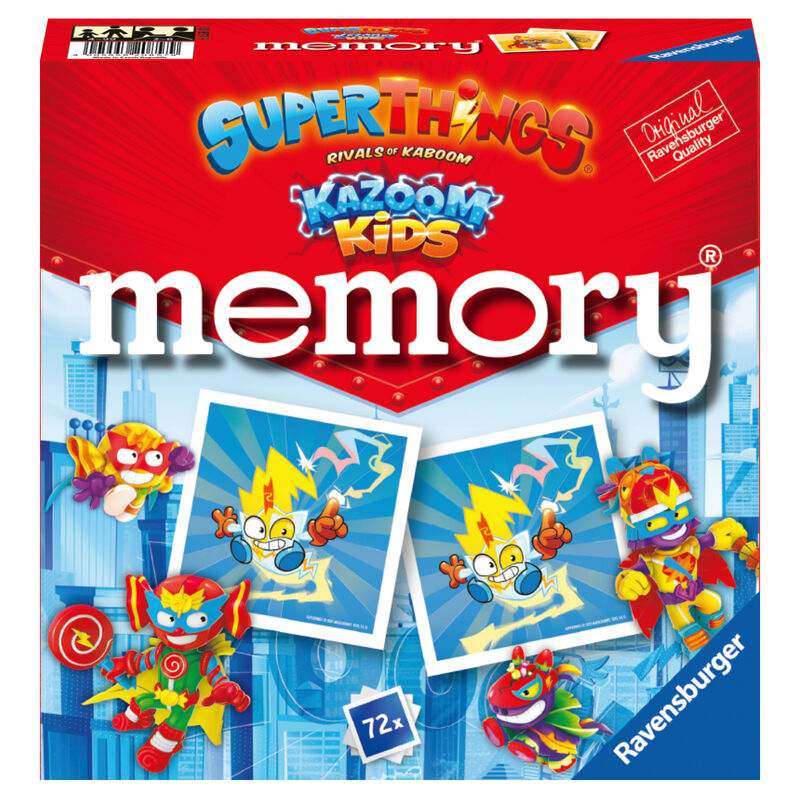 Juego memory Super Zings de RAVENSBURGER - Frikibase.com