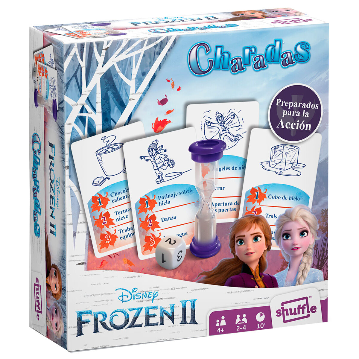 Juego mesa Charadas Frozen 2 Disney de SHUFFLE - Frikibase.com