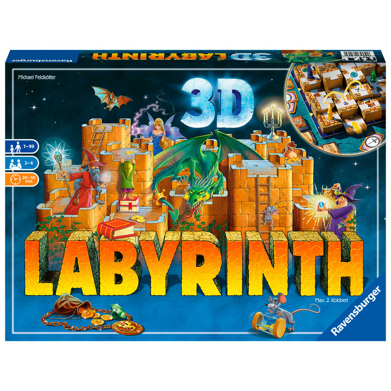 Juego mesa Labyrinth 3D de RAVENSBURGER - Frikibase.com