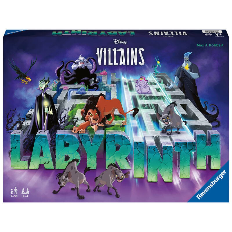 Juego mesa Labyrinth Villanos Disney de RAVENSBURGER - Frikibase.com