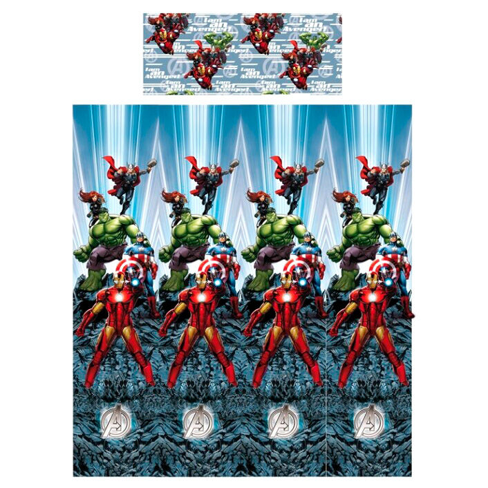 Juego sabanas Vengadores Avengers Marvel 105cm algodon