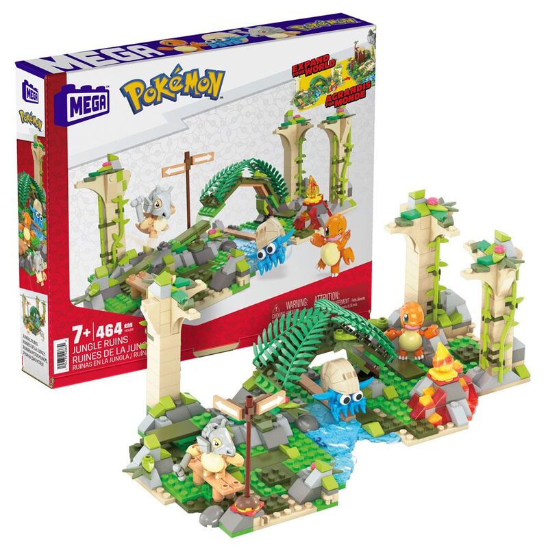 Kit Construccion Mega Construx Forgotten Ruin Pokemon 464pzs de MATTEL - Frikibase.com