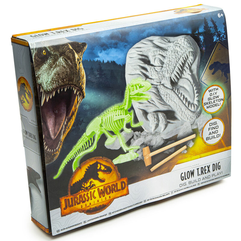 Kit Excavacion Glow T-Rex Jurassic World de UNIVERSAL STUDIOS - Frikibase.com