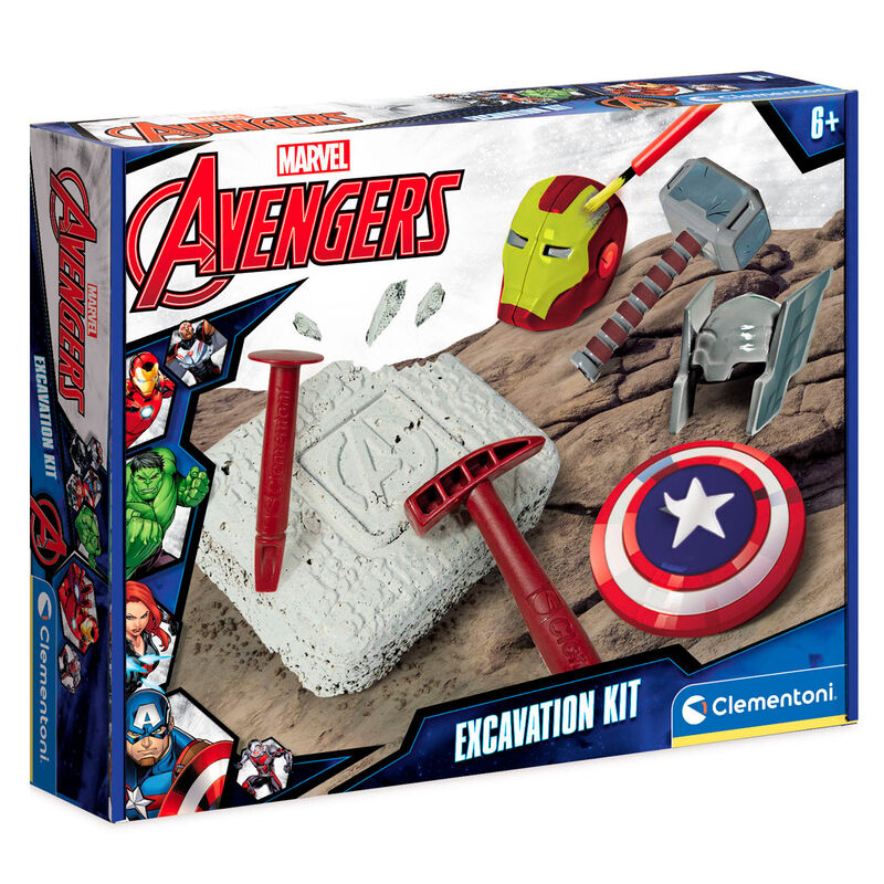 Kit Excavacion Vengadores Avengers Marvel de CLEMENTONI - Frikibase.com