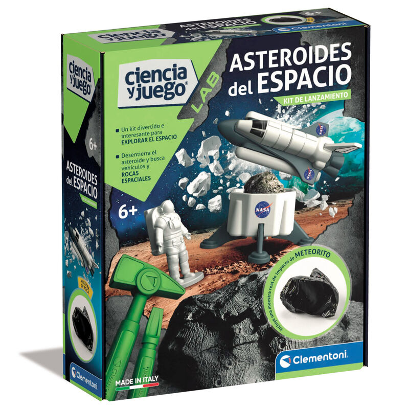 Kit Lanzamiento asteroides del espacio Nasa de CLEMENTONI - Frikibase.com