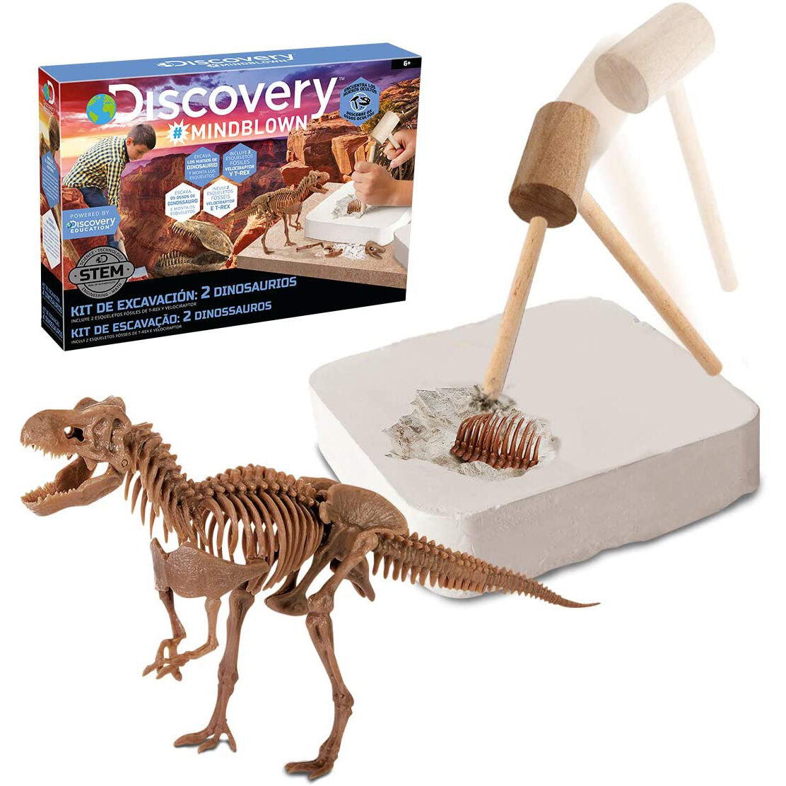 Kit de Excavacion Dinosaurios de WORLD BRANDS - Frikibase.com