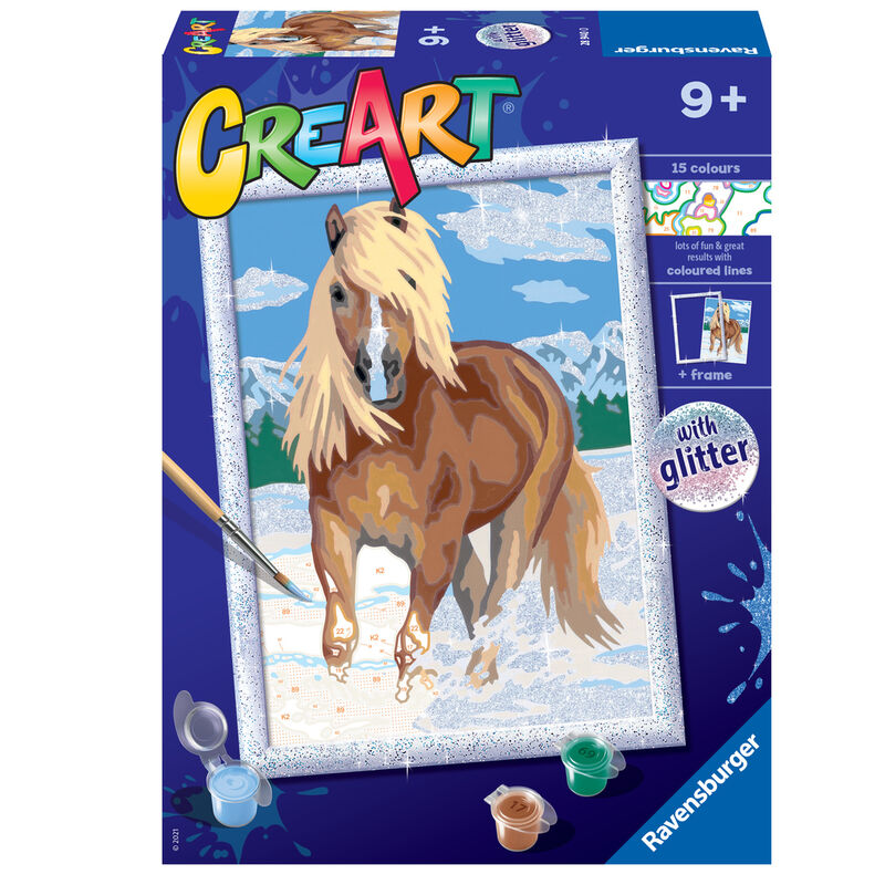 Kit de pintura CreArt Caballo de RAVENSBURGER - Frikibase.com