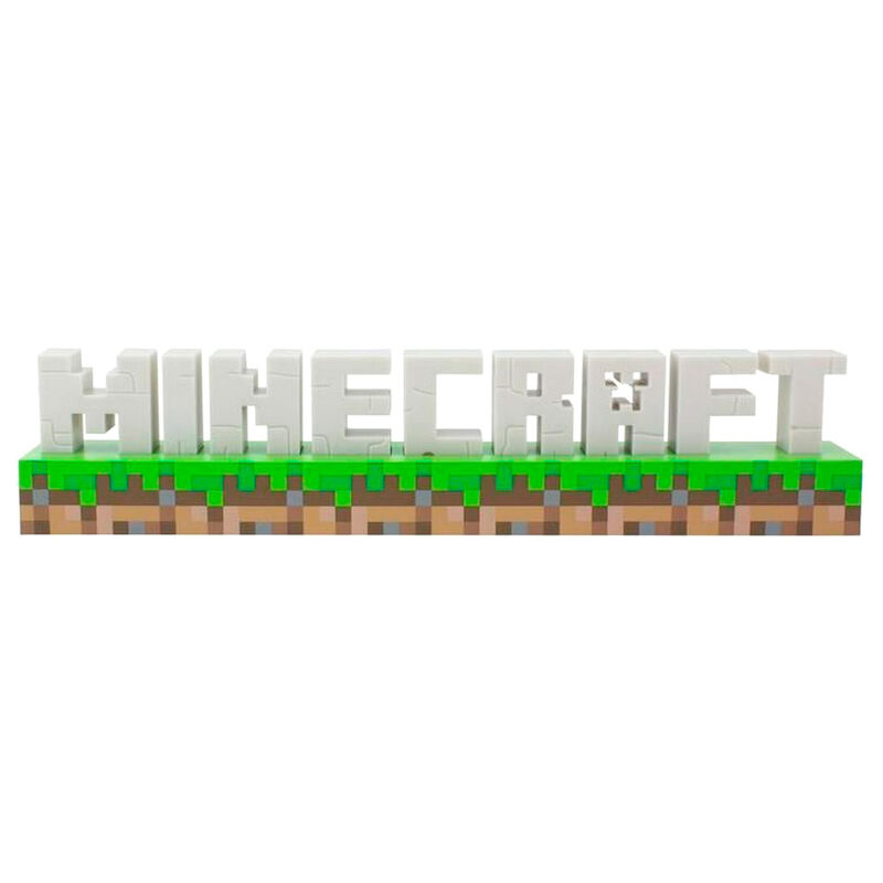 Lampara Logo Minecraft de PALADONE - Frikibase.com