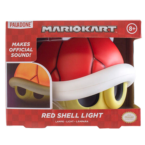 Lampara con sonido Red Shell Mario Kart Nintendo